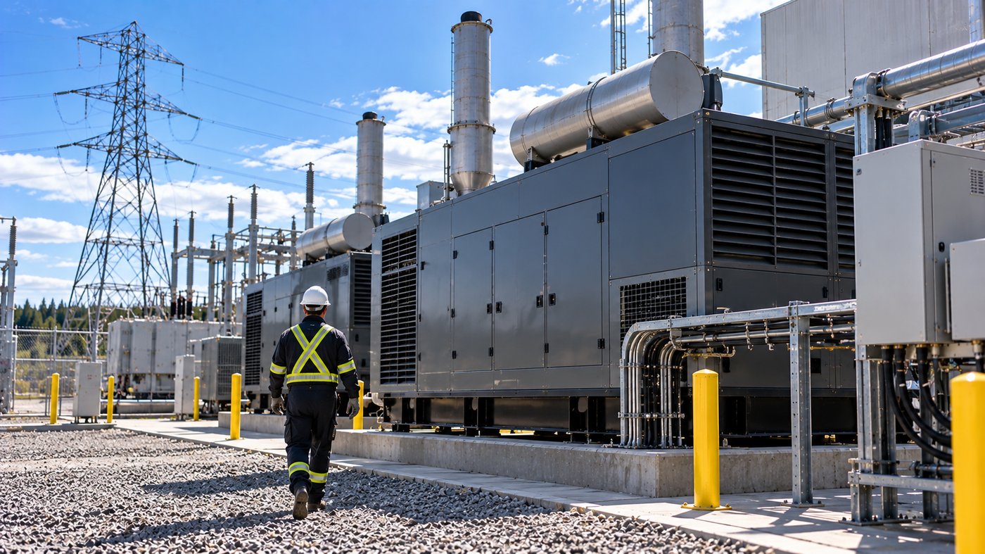 Fuel delivery at industrial site